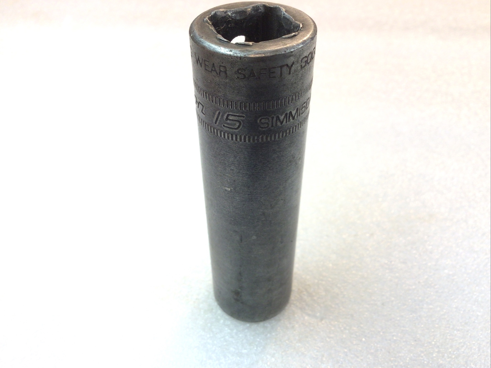 Snap On SIMM150A – 15mm, Metric, Deep Impact Socket, 1/2″ Dr., 6 Pt.,-USA-NICE