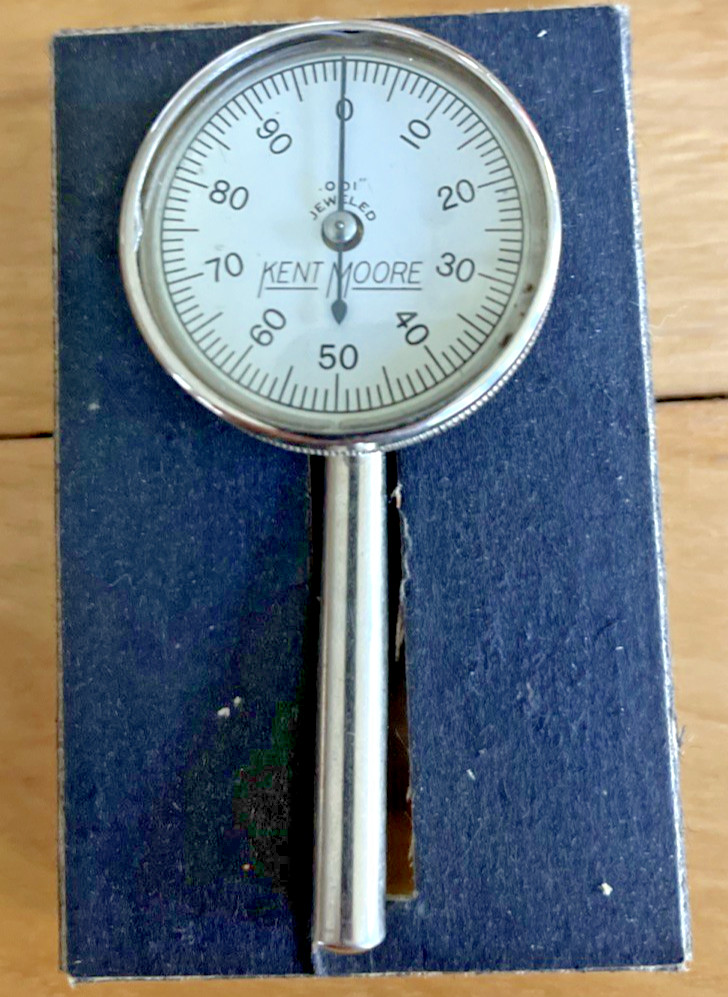 Starrett Kent Moore J-8001 Dial Indicator Gauge Gage