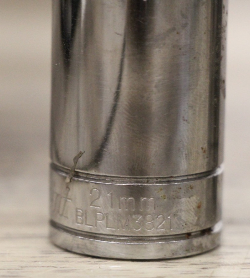 Blue-Point BLPLM3821 12mm, 21mm 12 Point 3/8″ Drive Metric Deep Socket 2pc