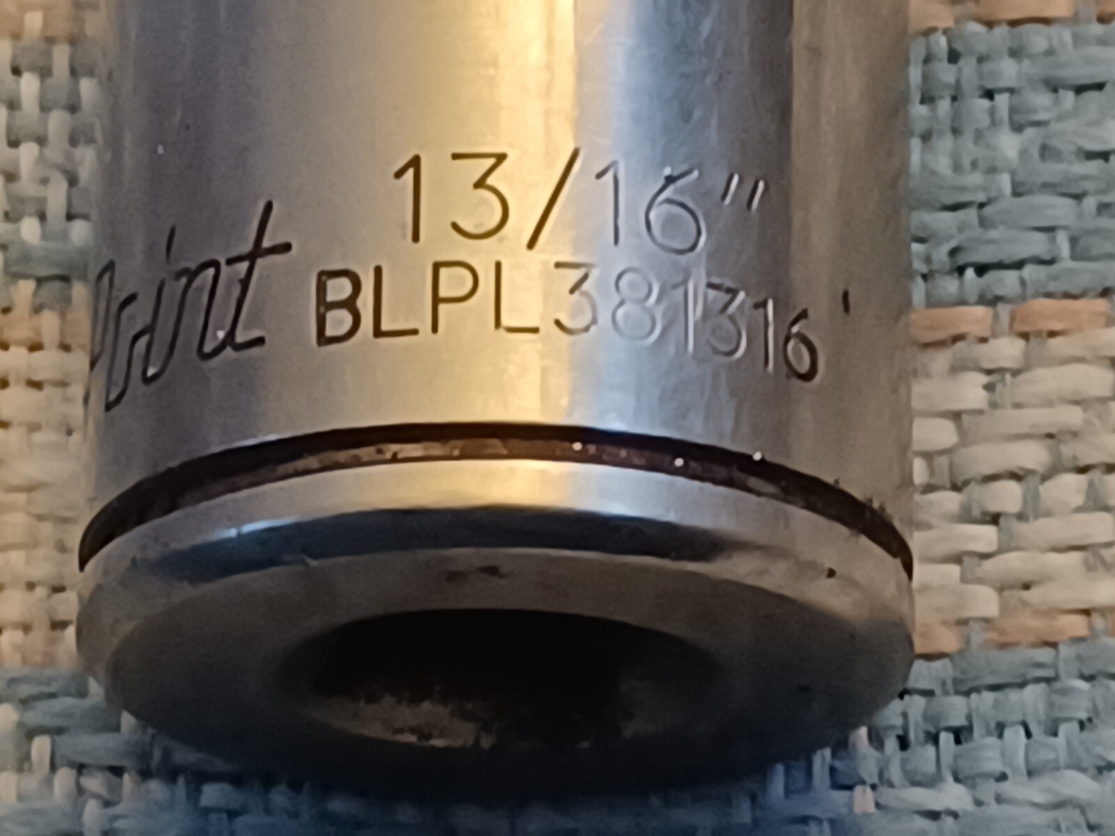 BLUE POINT by snap on BLPL381316 3/8 Drive 13/16″ 12pt SAE DEEP SOCKET TOOL