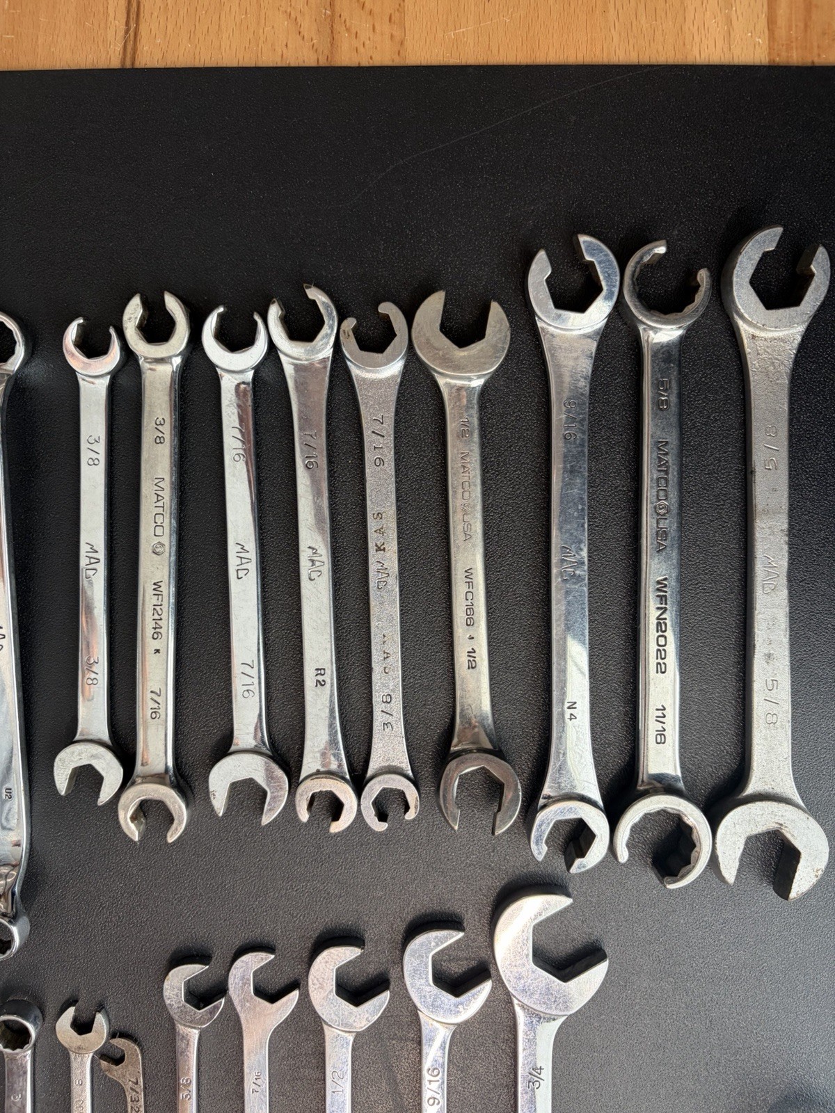 Mac, Matco Tools Wrench Lot Of 39