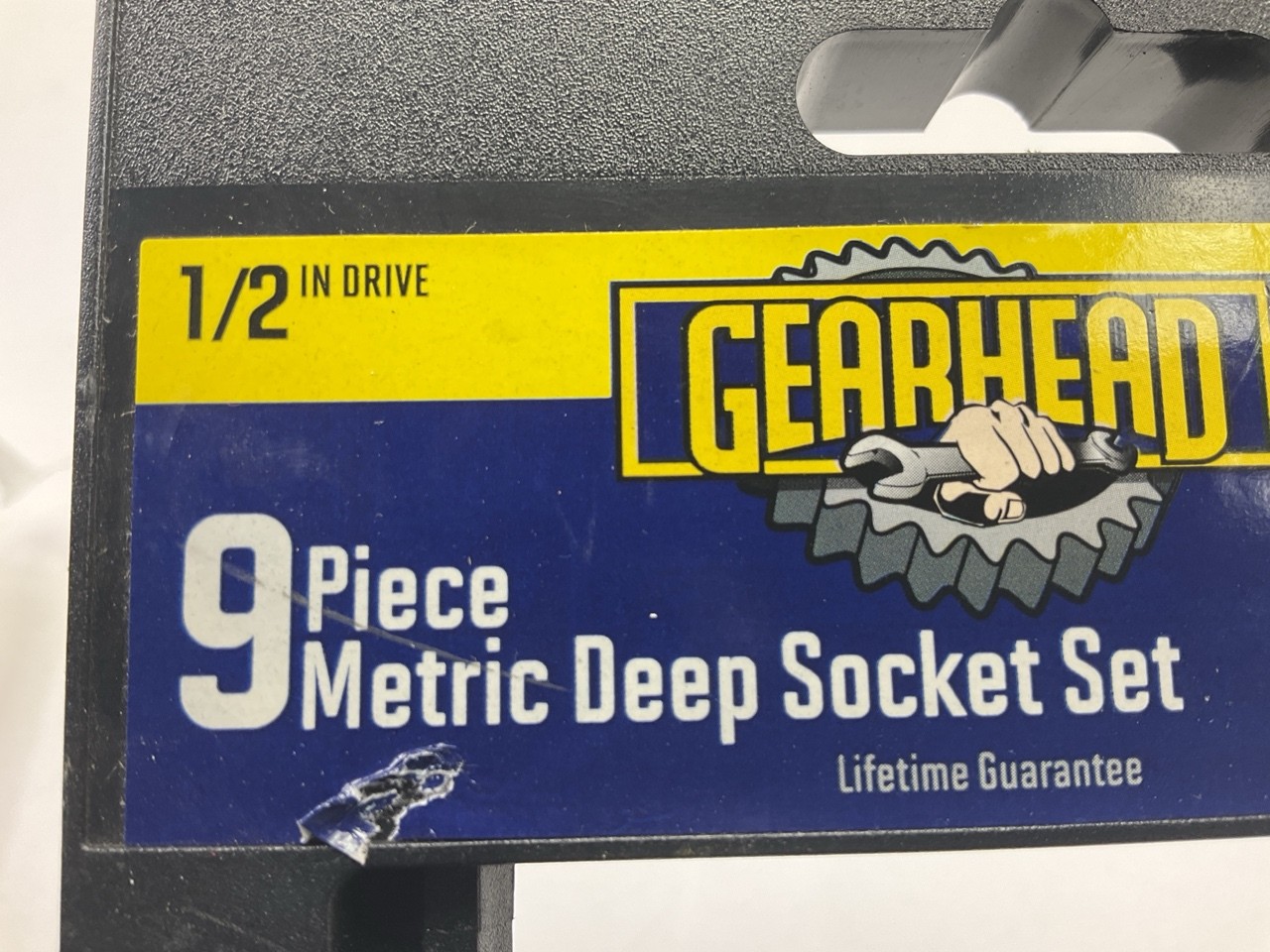 Gearhead GH4220 1/2″ Drive Metric Deep Socket Set – 9 Piece