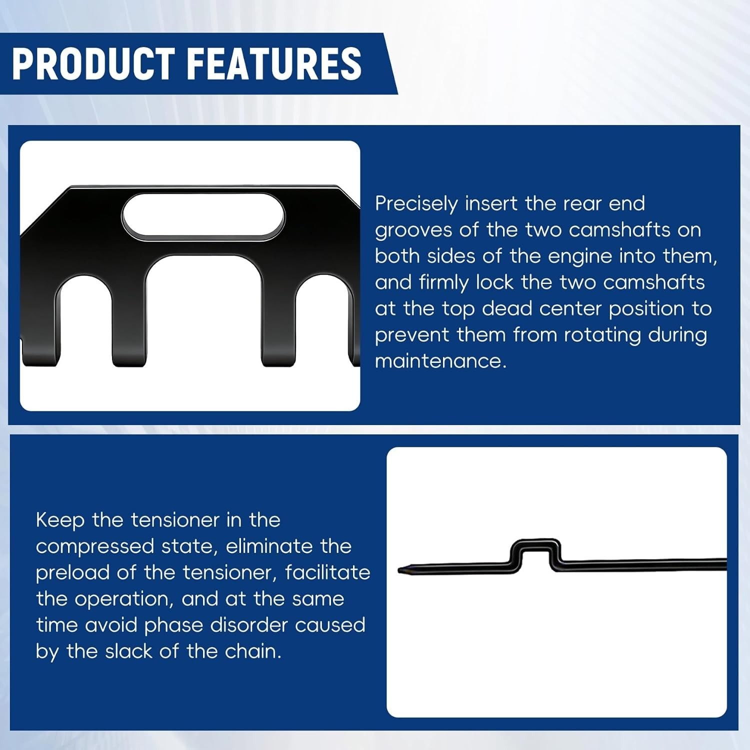 Camshaft Holding Tool Kit Set Timing Alignment Holder Tool Kit Replacement fo…