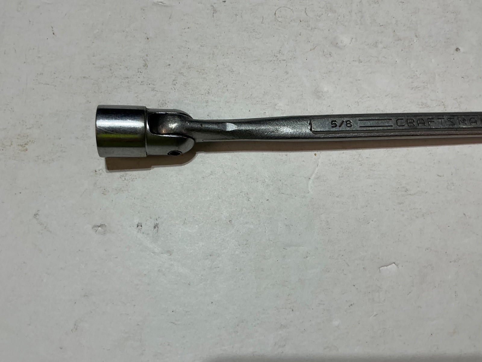 Vintage Craftsman 5/8″ Saltus Flex Socket End Wrench 12 Point =V= Series USA
