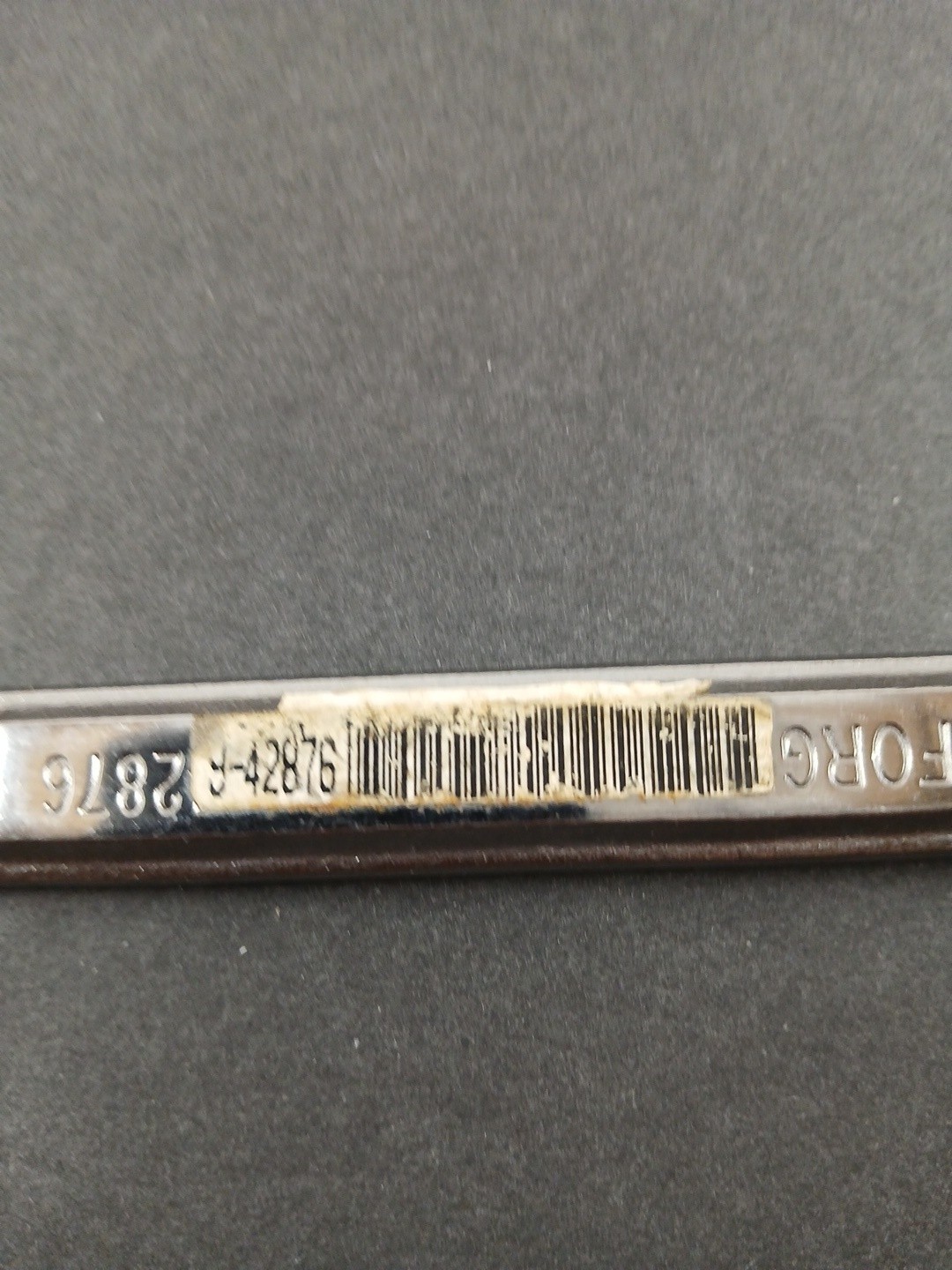 Craftsman 19mm Satin Combination Wrench 42876 NOS Metric 6pt Made In USA