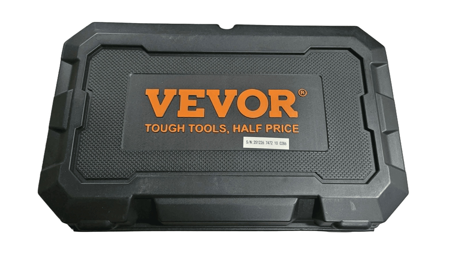 VEVOR 55-Piece Impact Socket Set – Clear Size Markings – Includes Storage Case