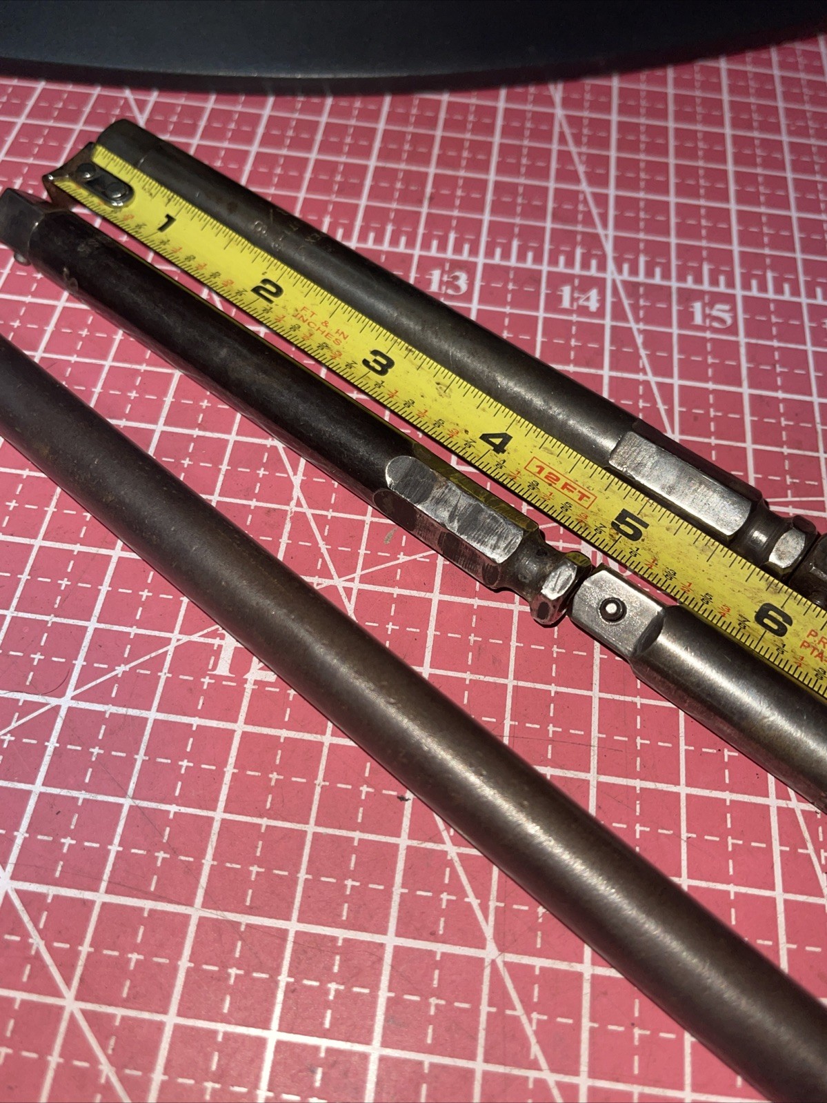 Apex / Snap on USA 7 Piece 7/16” Hex Power Adapter Extension Set 3/8 Drive 2-10”