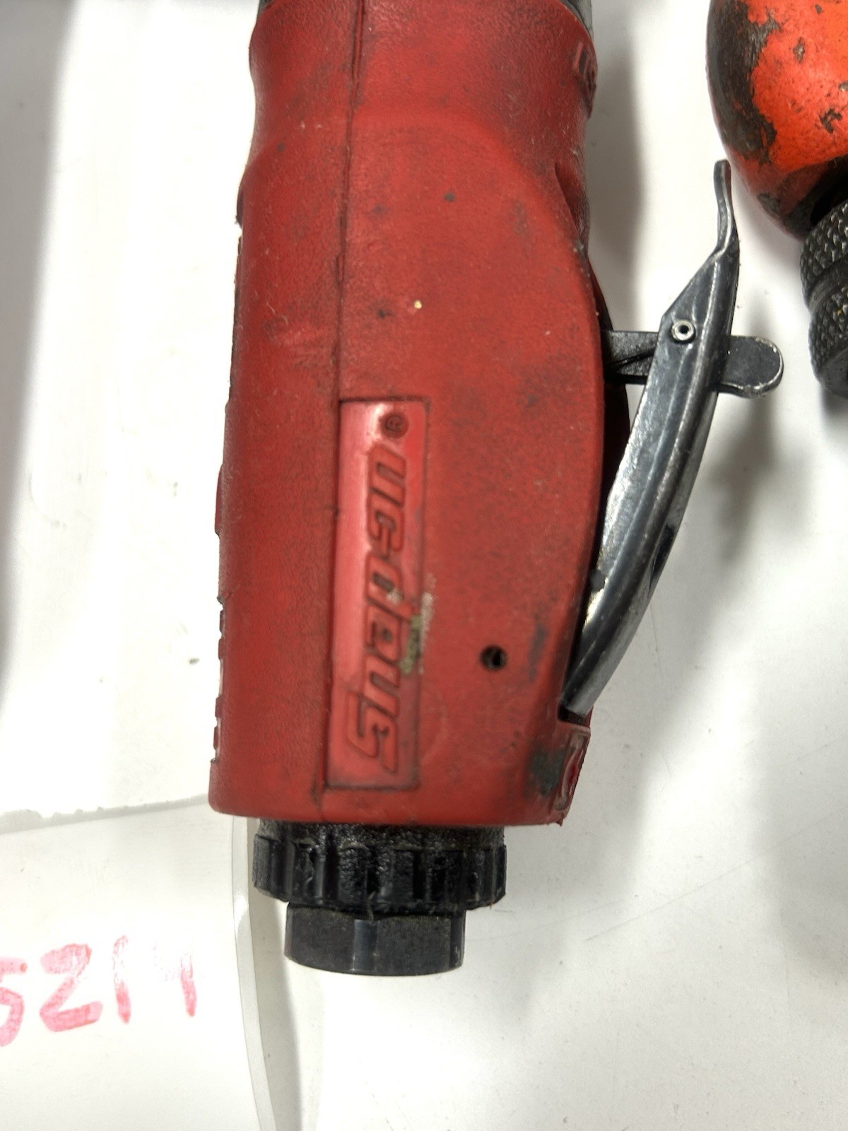 D-5214 Snap-on Tool Lot PT210A Air Die Grin AWEF6K Hex Key Set 14” Pipe Wre