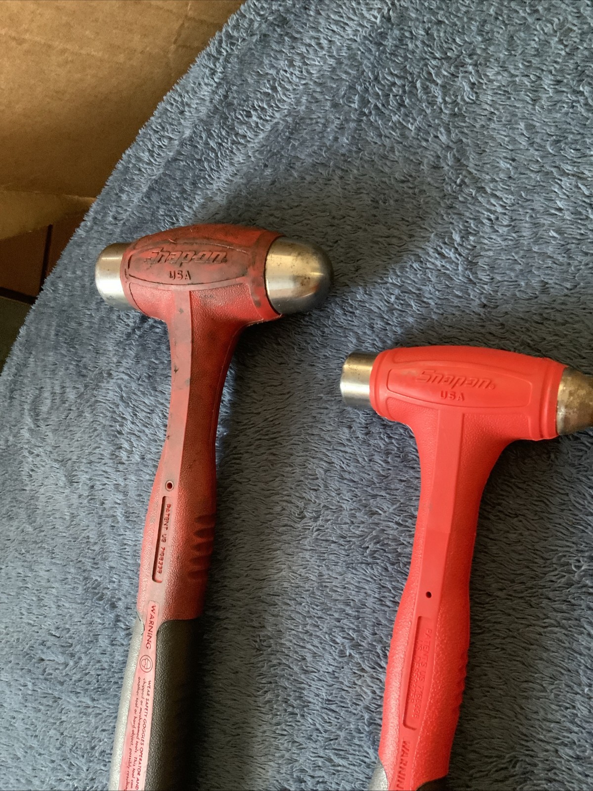 Snap On 3pc Hammer Set…see Pics….hbbd24, Hbbd8, Hbfe16….