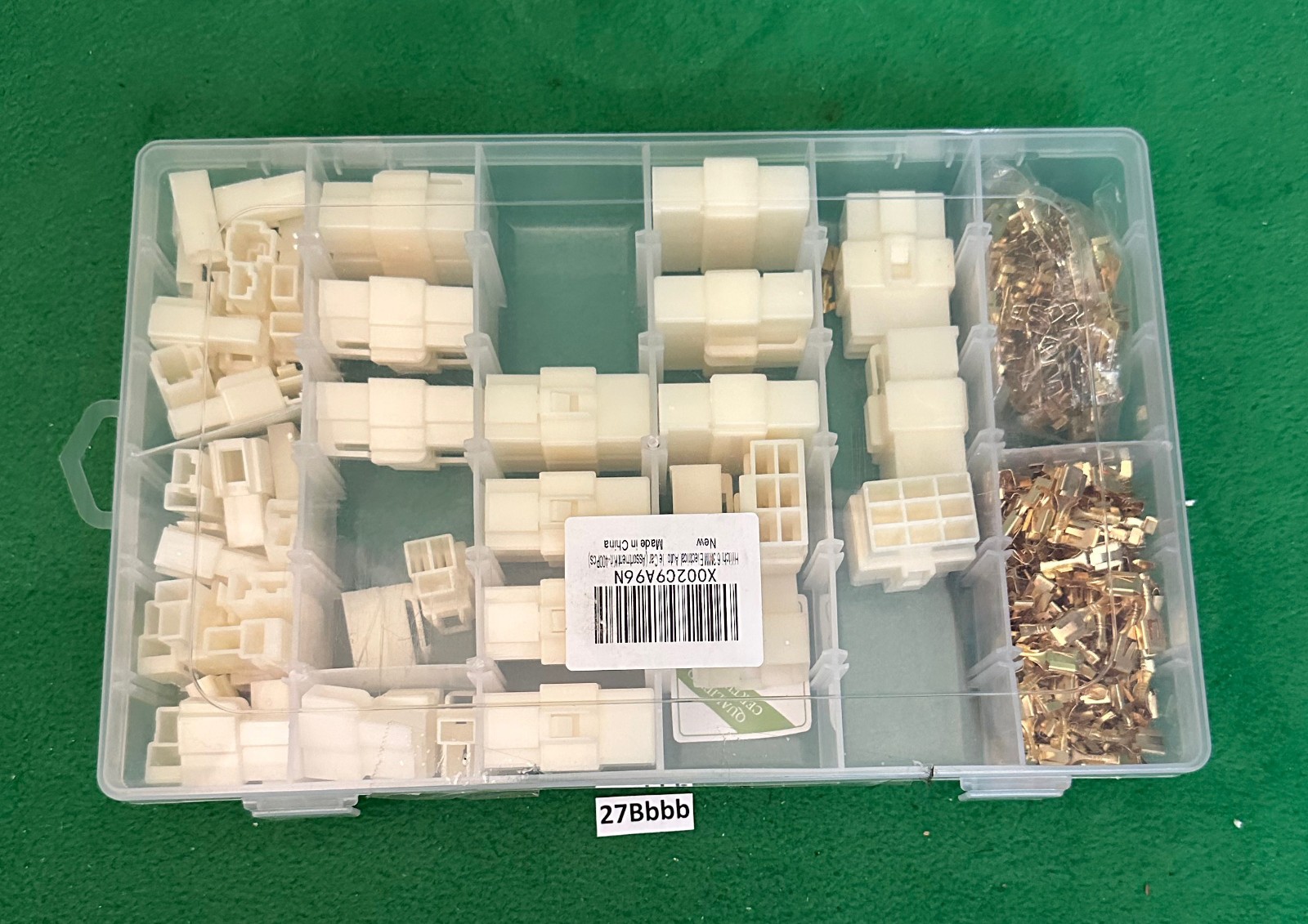 Hilitchi 6.3MM Electrical Auto Assortment Kit 400 Pcs.