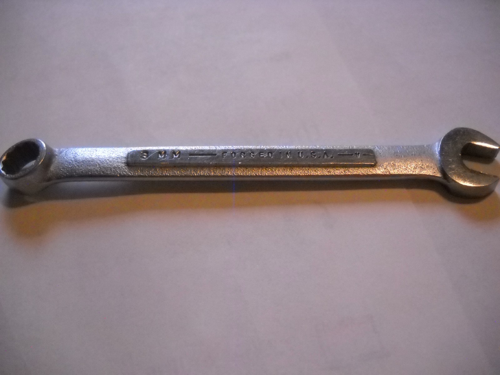 Craftsman 8mm -V- Metric Combination Wrench USA MADE