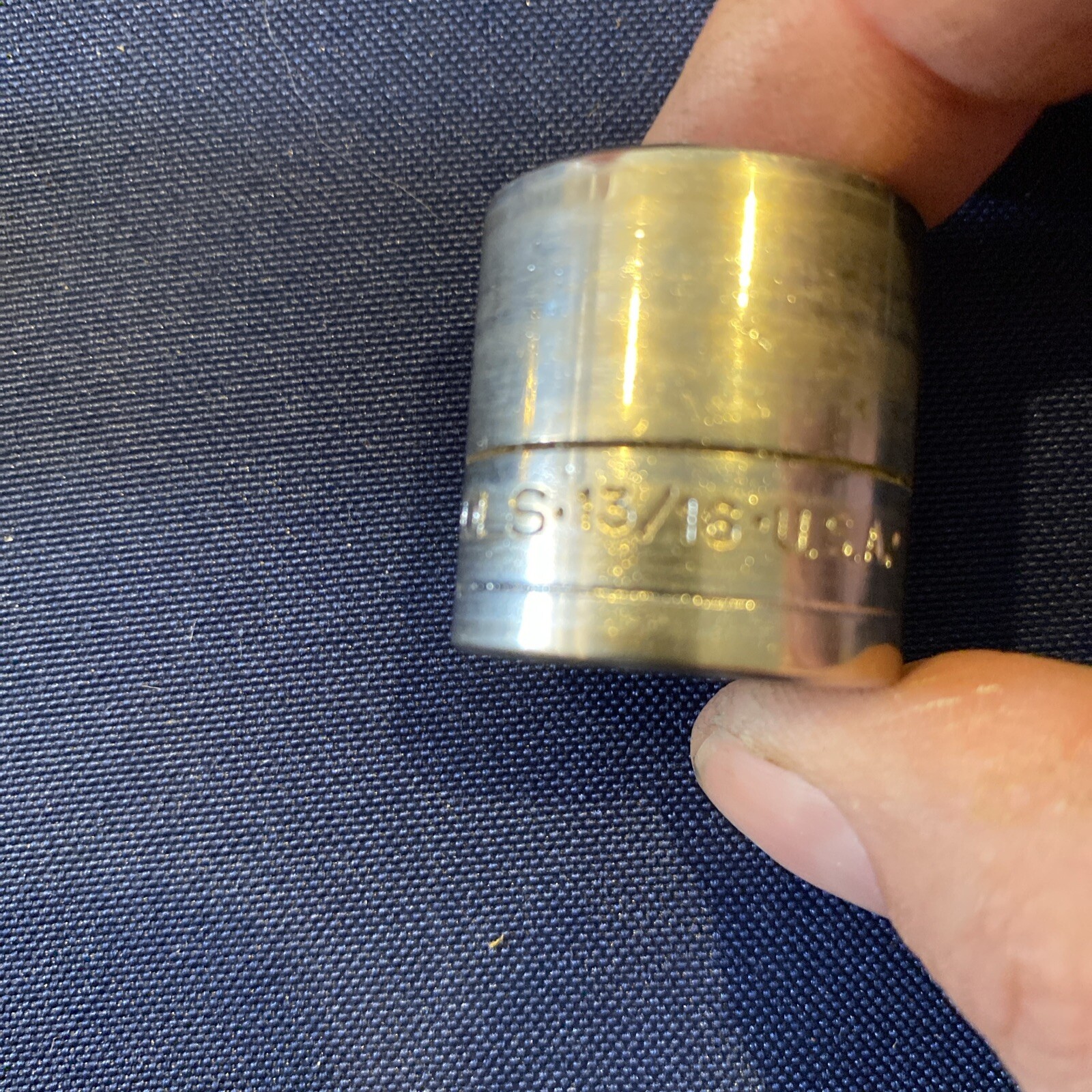 S-K Tools Sockets Lot of 6 -3/8″ Drive 12Pt. 7/8, 13/16, 3/4, 11/16, 5/8, 3/8