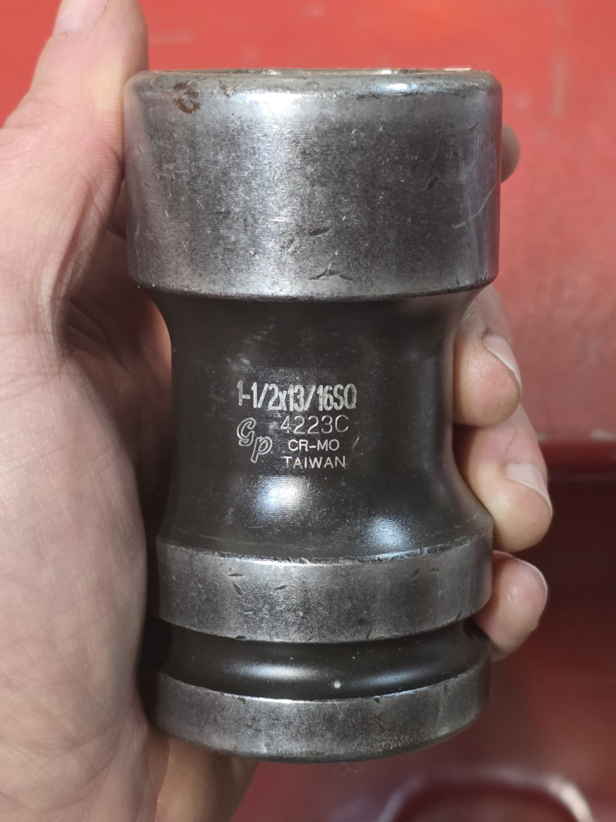 GP Grey Pneumatic 1″ Dr 1-1/2″ x 13/16″ Square Budd Wheel Impact Socket 4223C