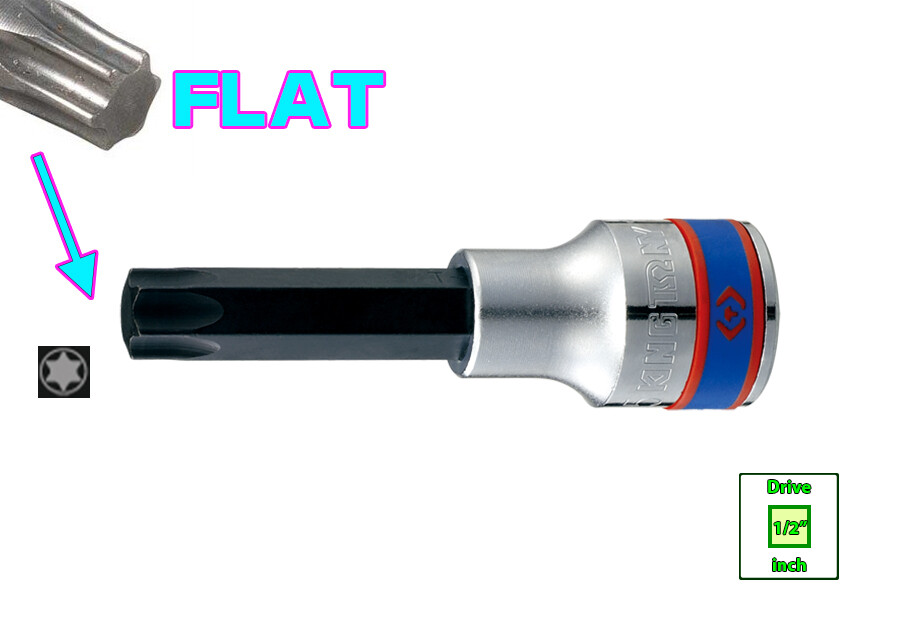 1/2” Drive Torx Socket KING TONY 1/2 inch
