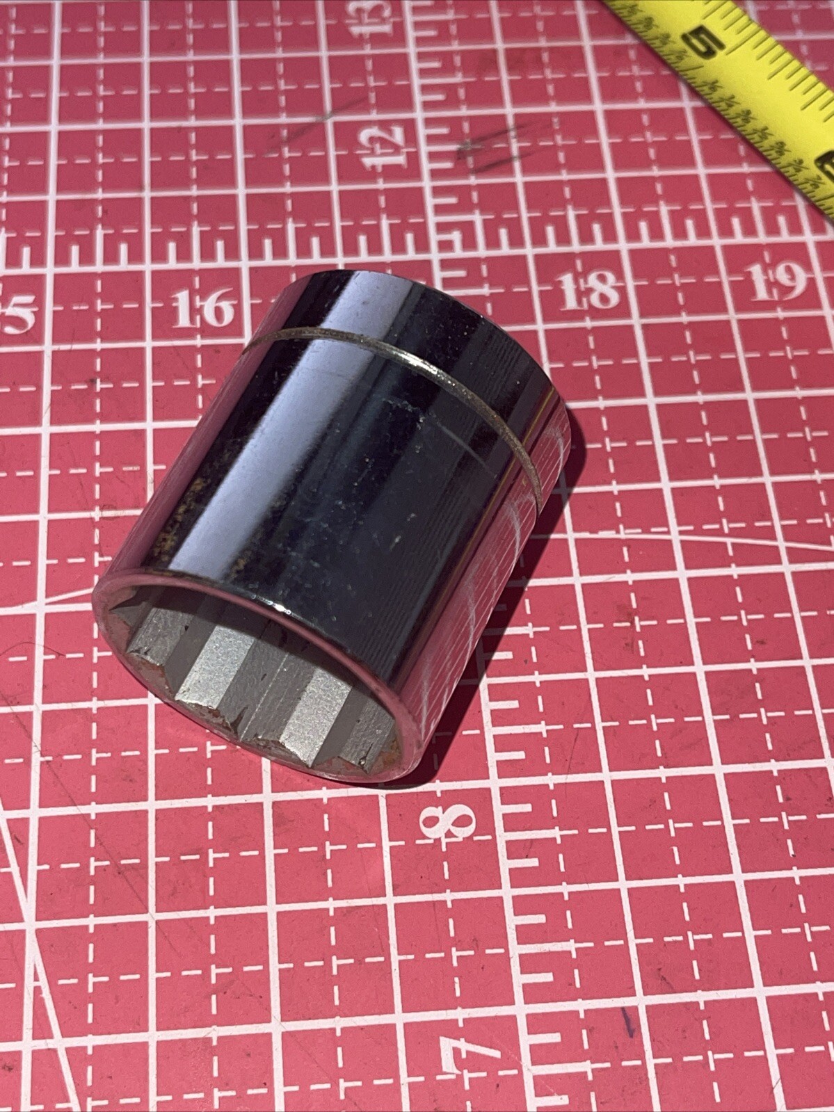 Duro Indestro USA 47029 29 MM Metric 1/2 Drive 12 point Socket Vintage 29MM 1/2”