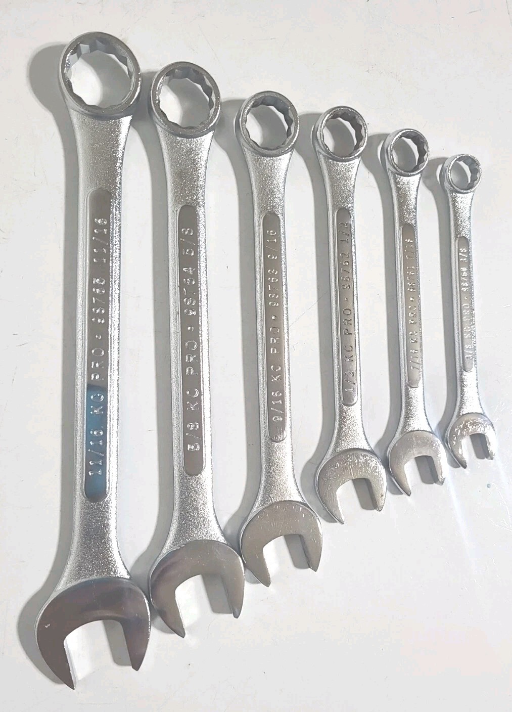 KC PRO PROFESSIONAL WRENCH SET 6-PIECE Tool Lot With Free Shipping Included.