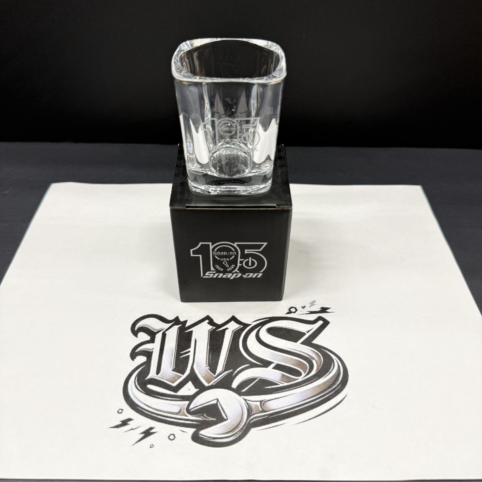 Snap-on Tools Collectible 105th Anniversary Shot Glass