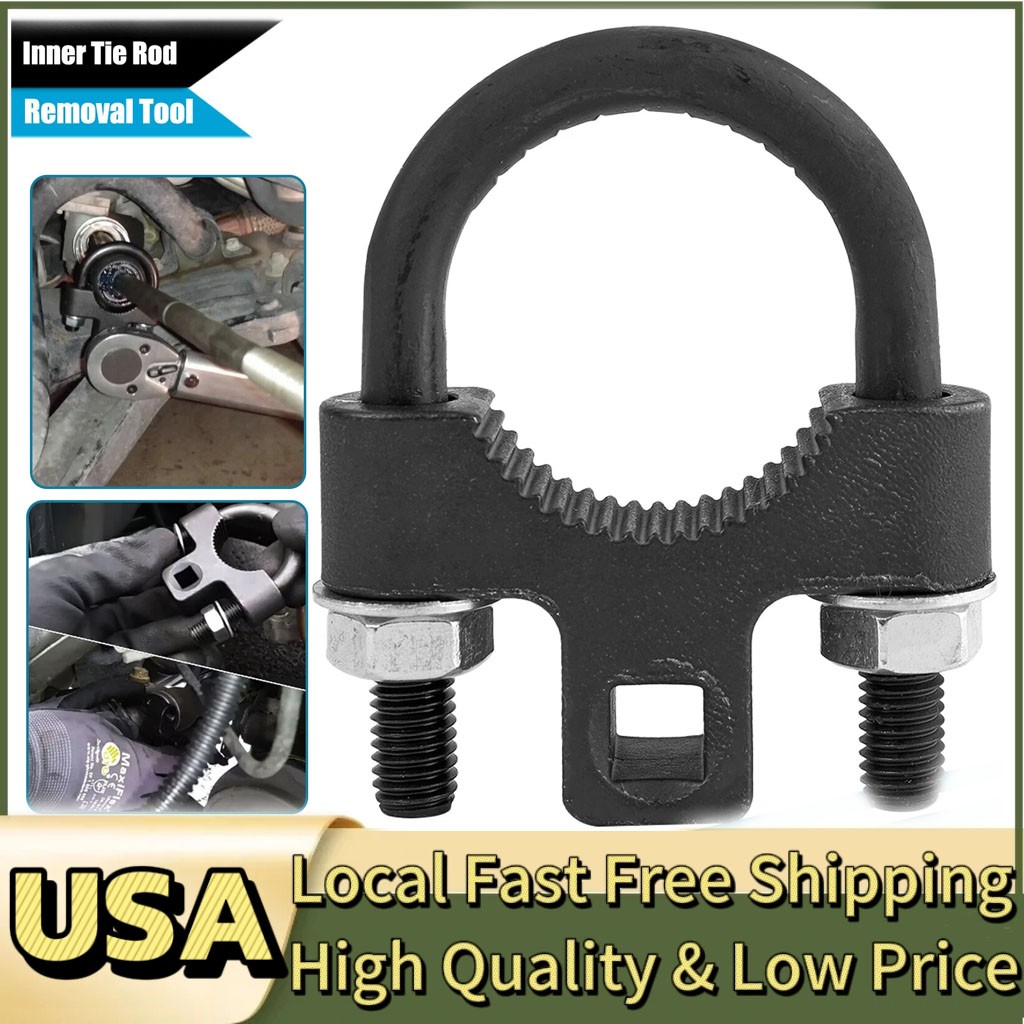 Inner Tie Rod Removal Tool 3/8 Inch Low Profile Tool Car Kit For Tie Rod End US