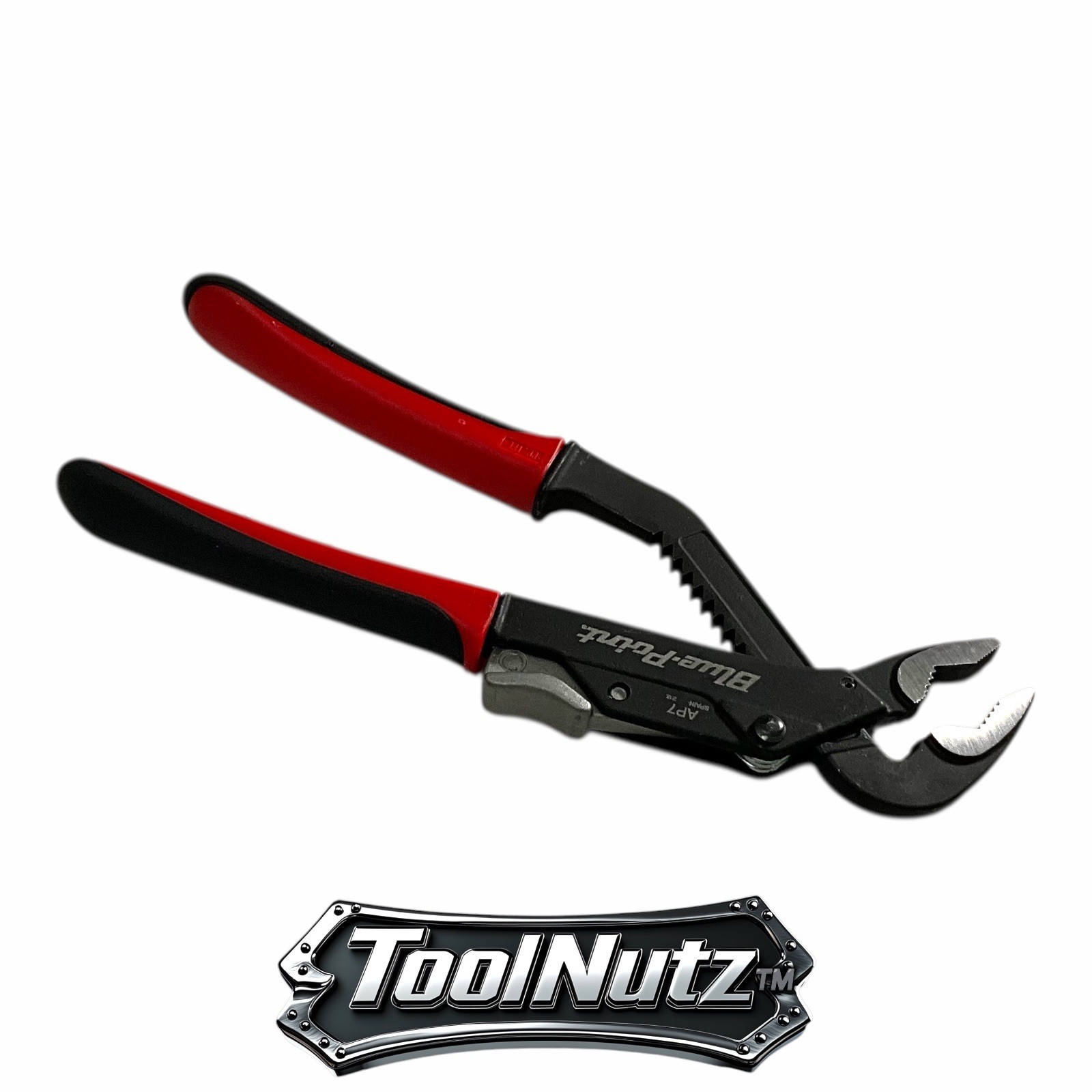 BLUEPOINT TOOLS NEW AP7 7″inch Red & Black Soft Grip Adjustable Joint Pliers