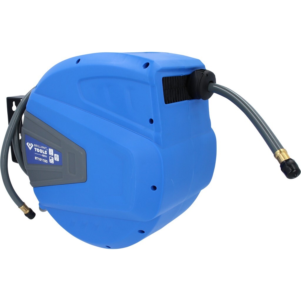 Brilliant tools Automatic Air Hose Reel, Ø 10mm x 15m