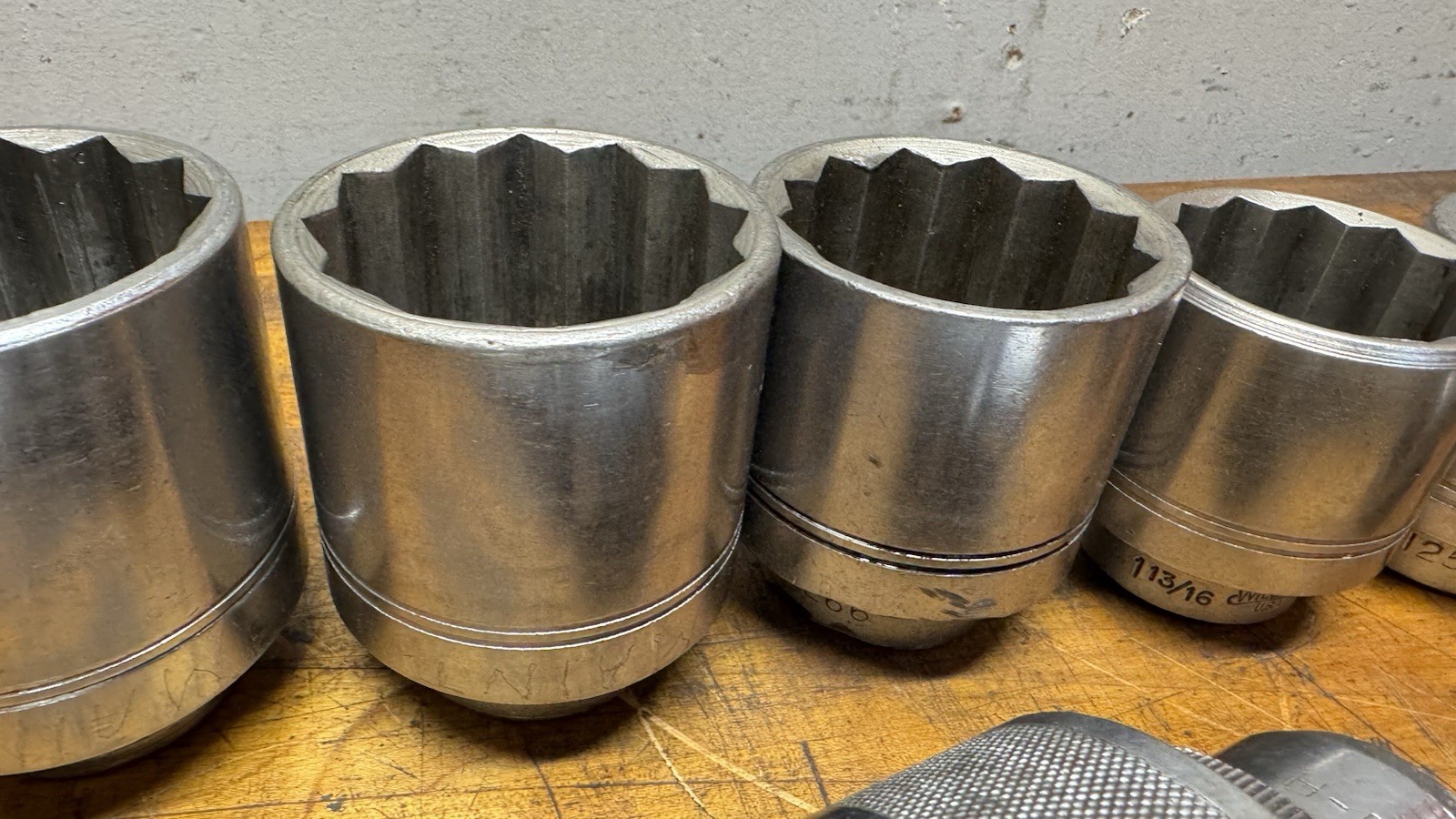 Williams 3/4″ Drive Socket Set 1-1/16” To 2-3/8” Heavy Duty Industrial Set