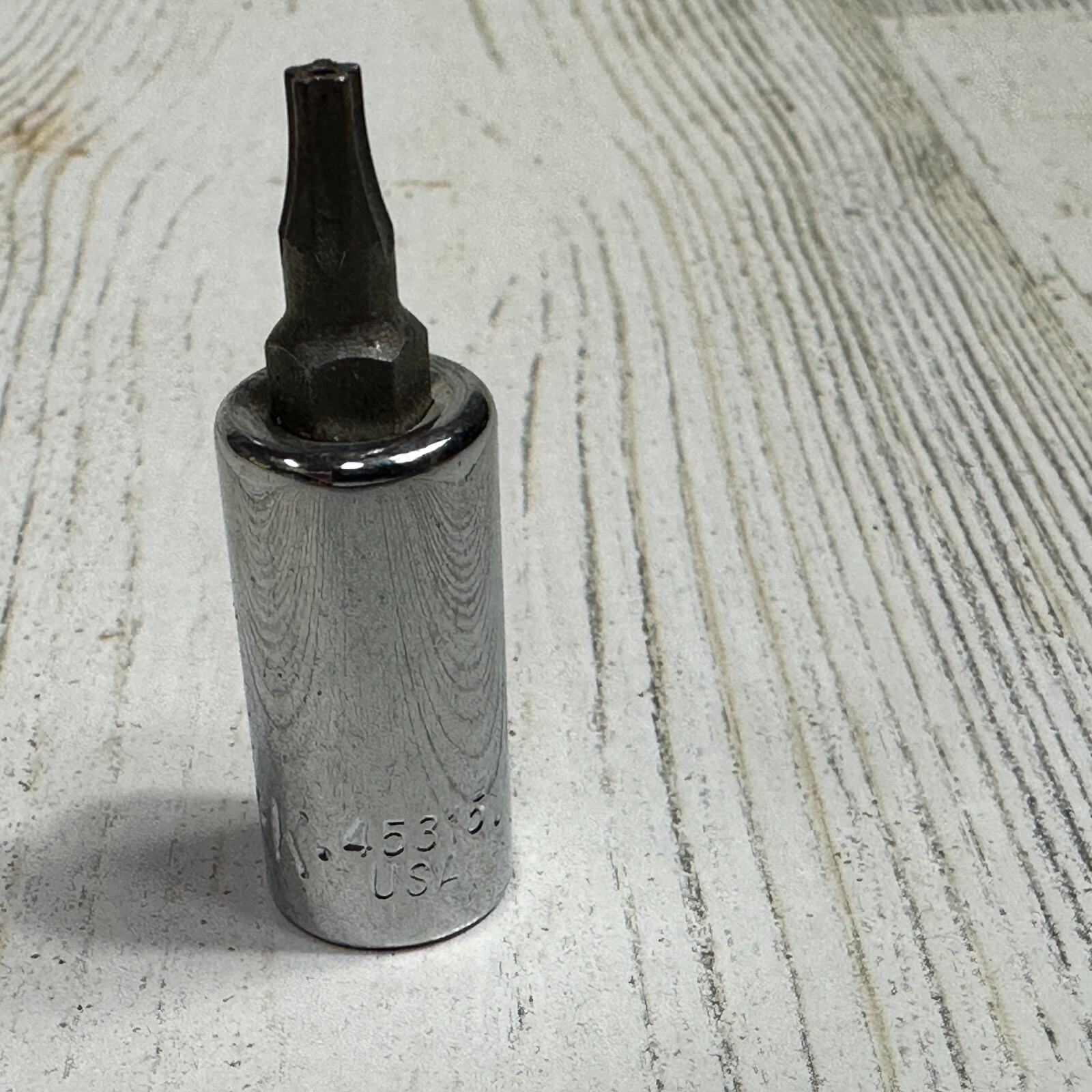 SK Tool 1/4″ Drive Torx Socket Bit Driver 45315 T15P Free Ship New Old Stock