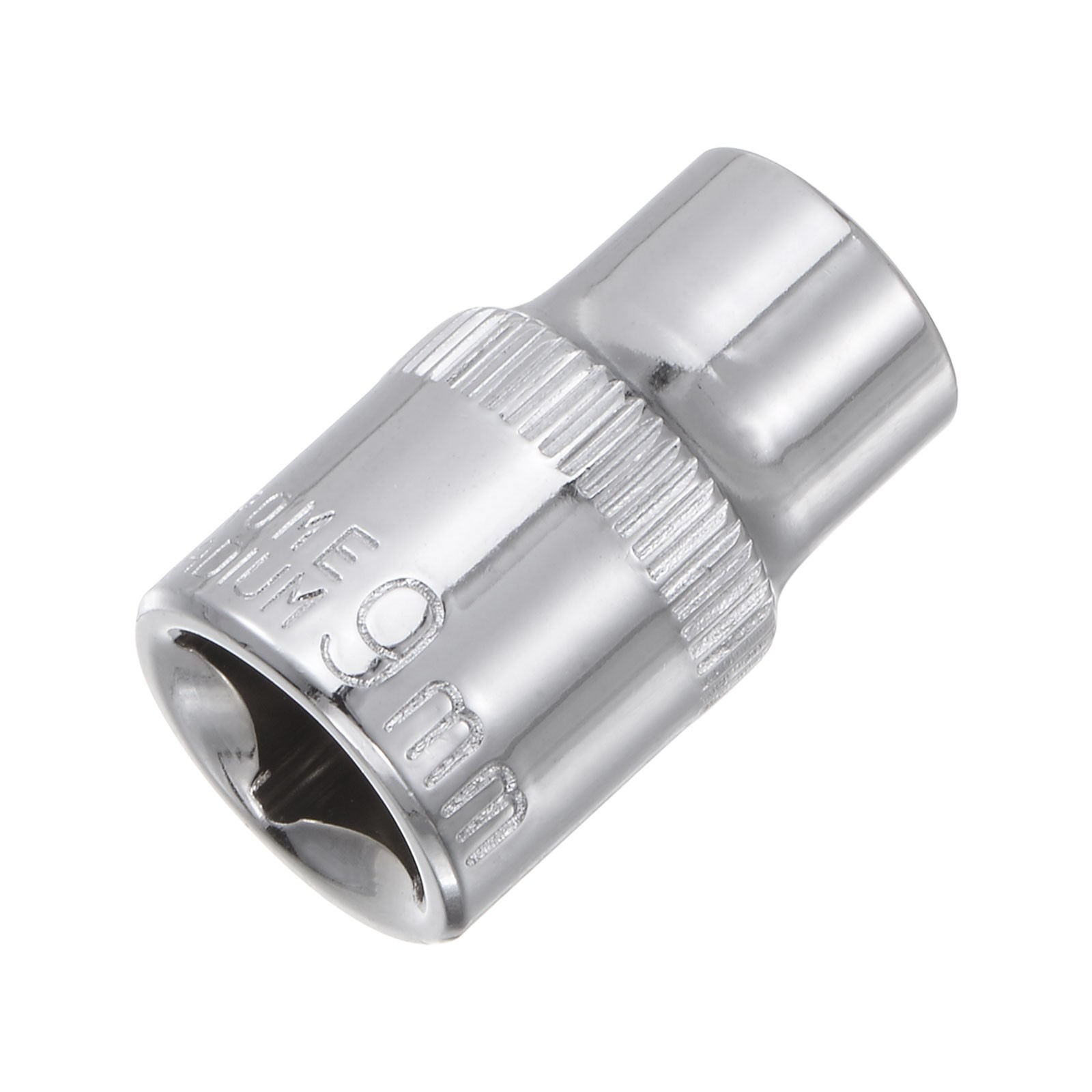 3/8-inch Drive 9mm 6-Point Shallow Socket, Cr-V Steel