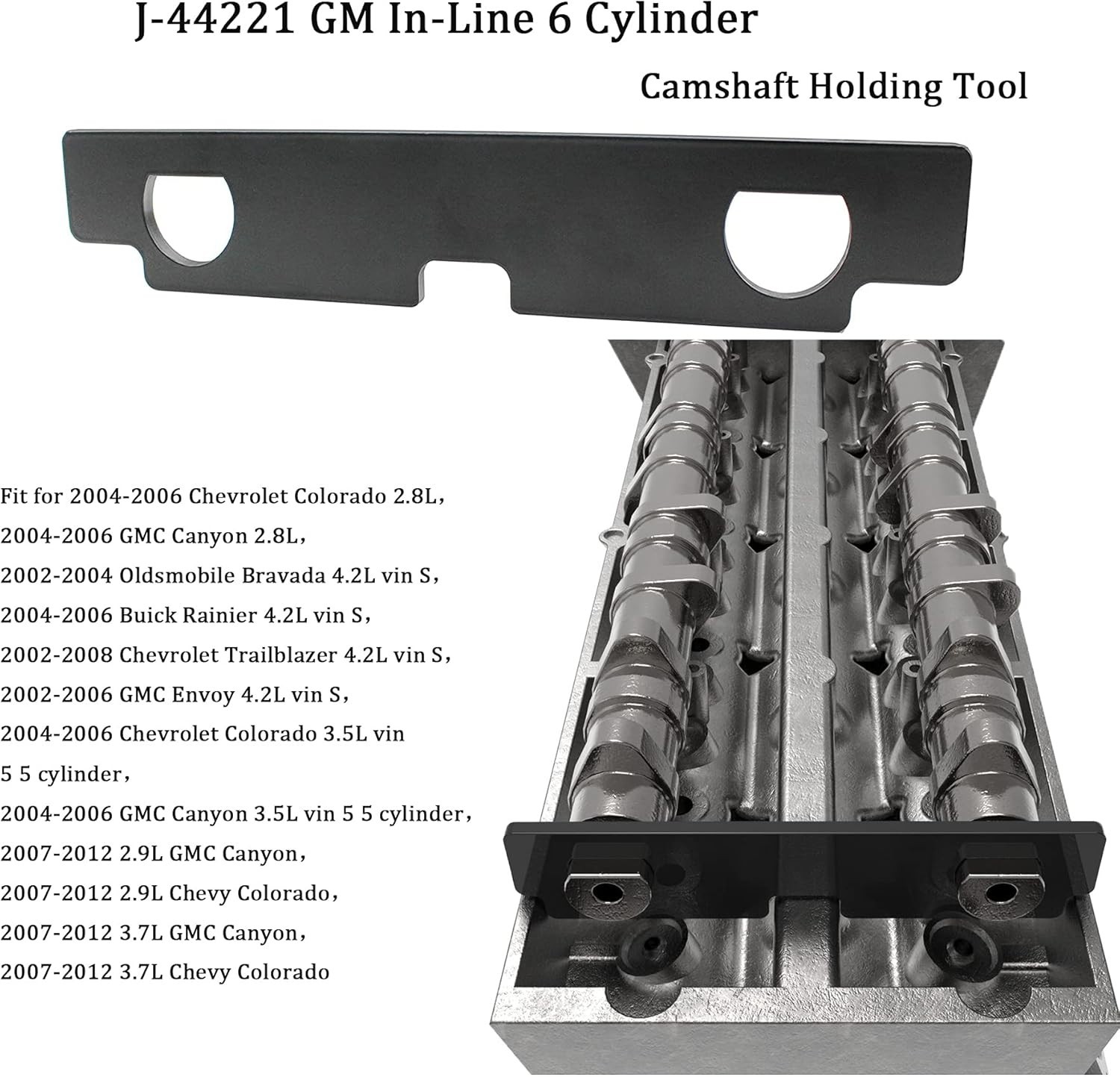 J-44221 Camshaft Holding/Retaining Tool for Chevrolet Colorado GMC Canyon GMT360