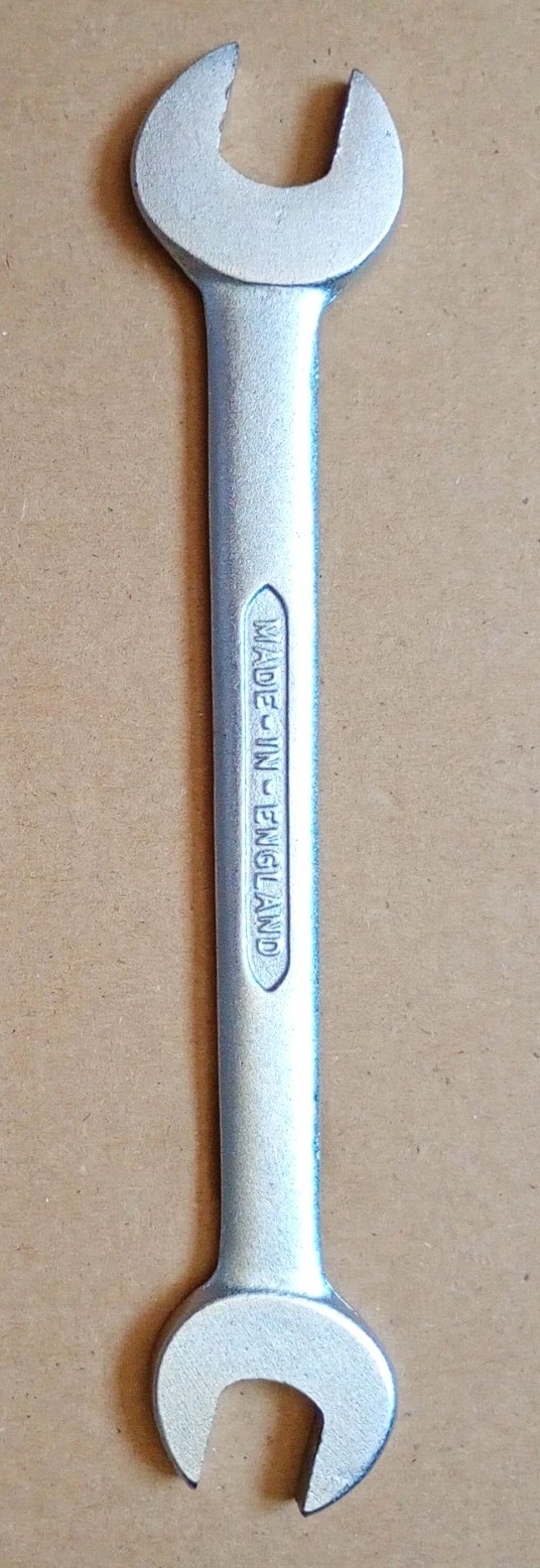 Bedford Vanadium Open Ended Spanners x 8 • Metric Sizes: 6/7mm – 10mm to 22mm