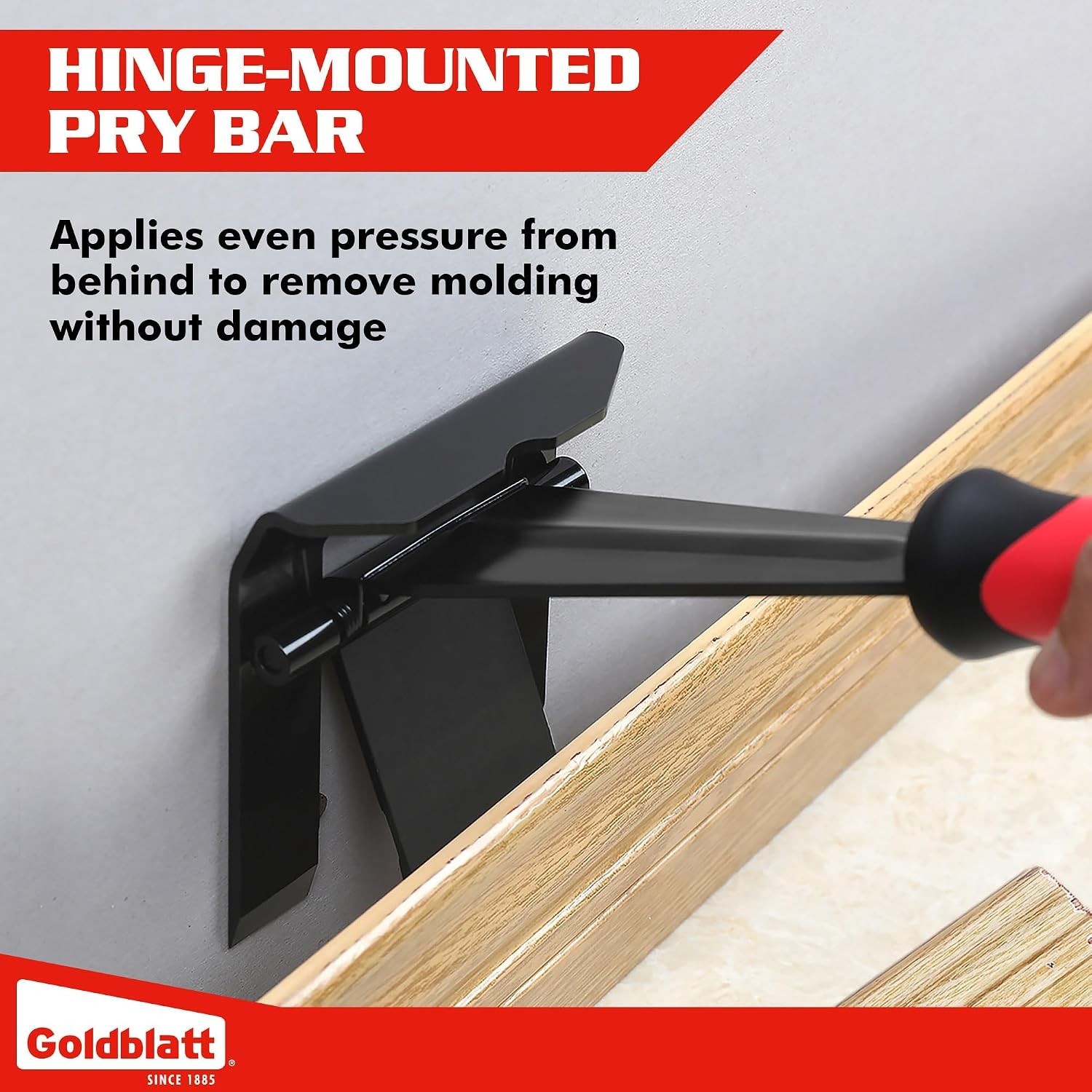 NEW Goldblatt Tile Removal Trim Puller for Commercial Work & Home Improvement
