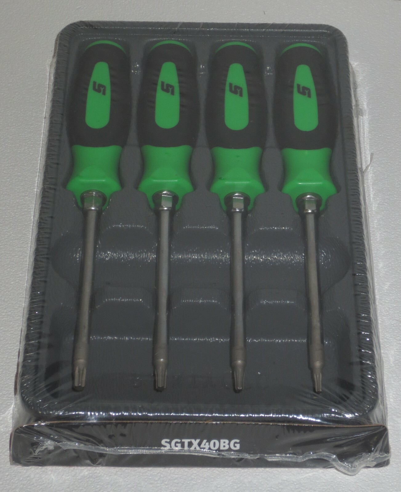 NEW Snap-on Torx Set SGTX40BG *GREEN SOFT HANDLES* Mini Torx BRAND NEW & SEALED!