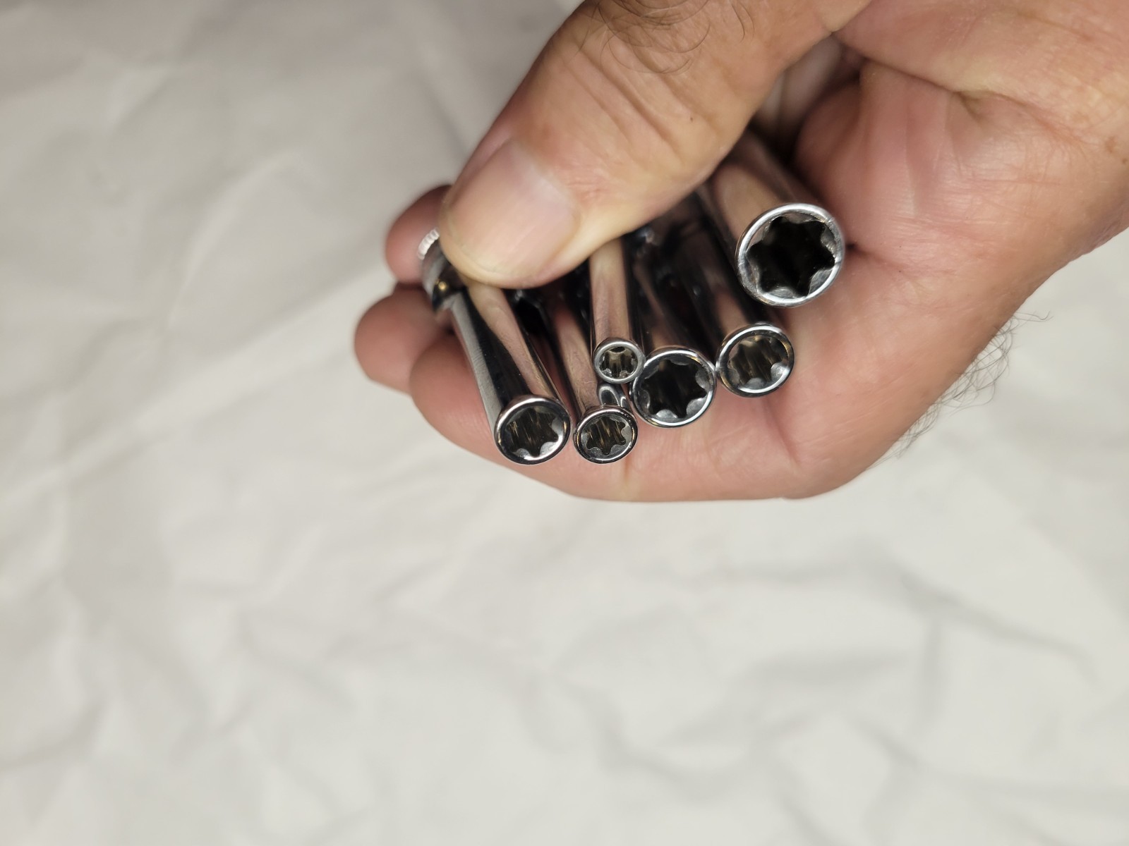 Gearwrench 6pc 1/4″dr Deep E-Torx Socket Set E4, E5, E6, E7, E8 & E10 #80322 EXC