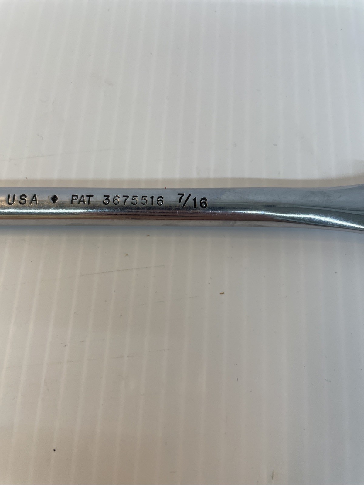 SNAP ON HEX SAE SPLINE 15° OFFSET BOX WRENCH #XDES1214 3/8″ x 7/16″