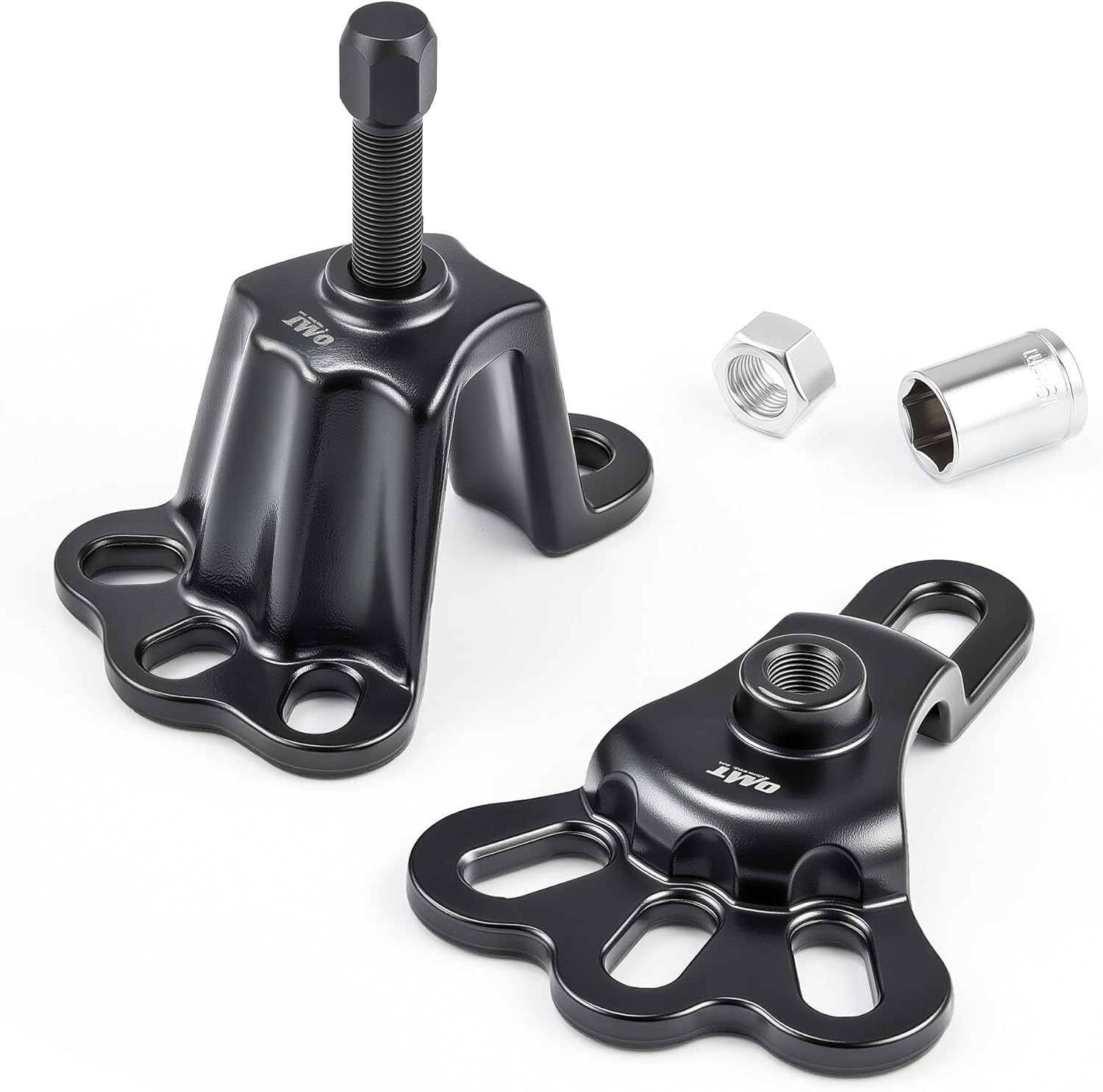Universal Front Wheel Set for 3-3/4 to 4-1/2 Inch IDs, Rear Axle Puller Kit f…