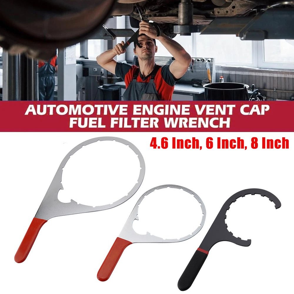 4.6 Inch/6 Inch/8 Inch Fuel Filter Wrench set For 380134 382 Detroit Diesel 3pcs