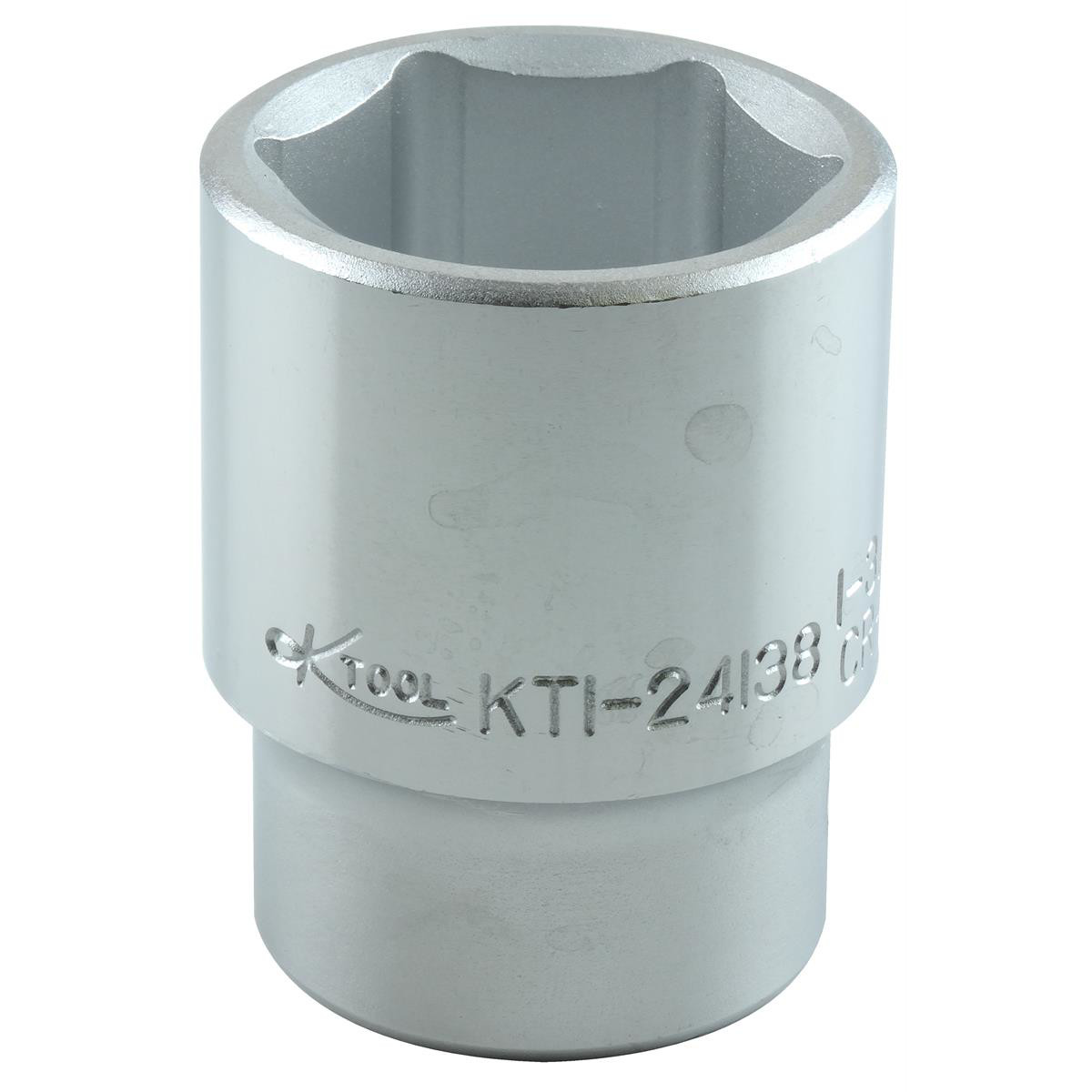 K-Tool 24138 1-3/16″ x 3/4″ Drive 6pt Fractional SAE Standard Socket