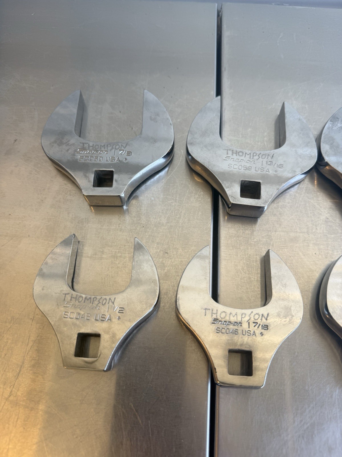 Snap-On SC 11 Piece Crowfoot Wrench Socket 1/2″ Drive SAE