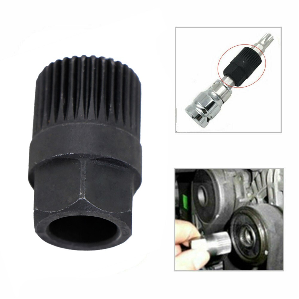 Pulley Removal Tool 1Pieces 33 Tooth Alternator Approx.17*33*30mm Clutch