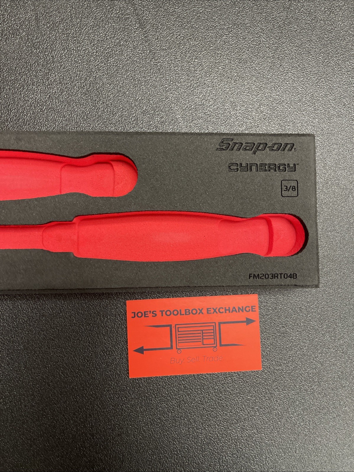 Snap-on Tools NEW Foam Organizer For 3pc 3/8″ Drive Specialty Ratchet Set