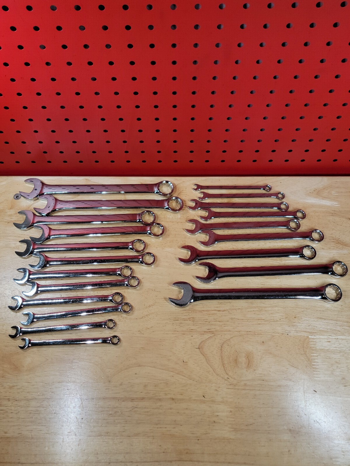 Silver Eagle RCSE 21-Piece MM & SAE Standard Wrench Set 8-19mm & 1/4″-3/4″