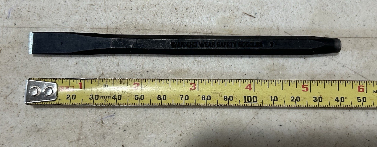 NEW Snap On 3/8″ Flat Cold Chisel 5-1/2″ Long PPC812B