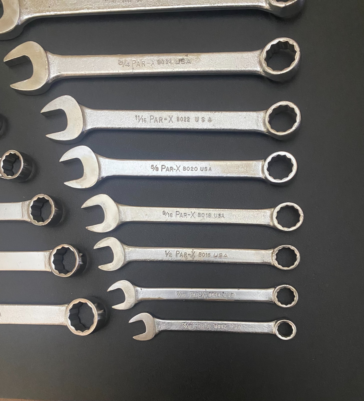 Par-X by Snap-On SAE Wrench Set and Metric Wrench Set 3/8″-1″ & 8mm to 19mm