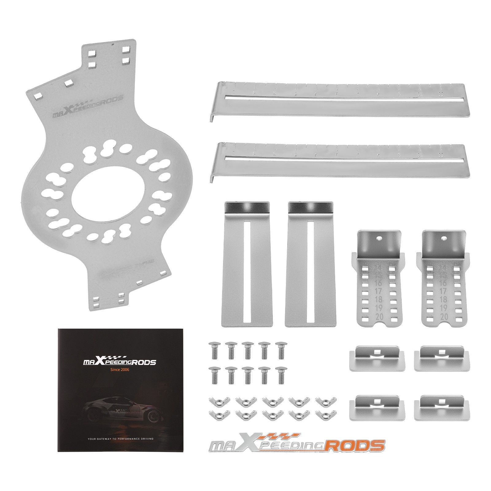 6-Lug Wheel Alignment Tool Steel 6×114 6×120 6×140 Front Rear Wing Nut