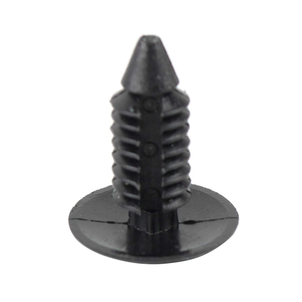 AUTOKAY 100Pcs 8mm Bumper Clips Auto Car Hole x 20mm x 22mm, black