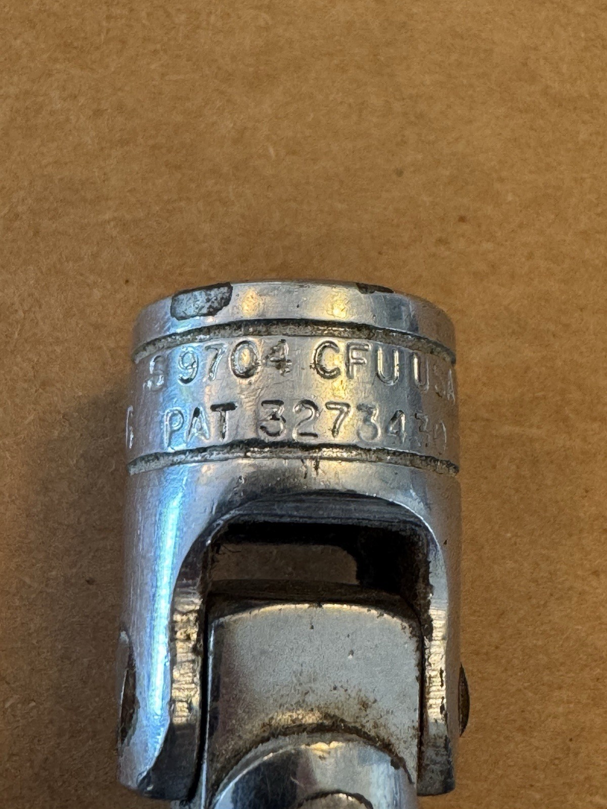 Vintage Snap-on USA Universal Swivel Sockets Lot FSU FSU16 S9704 TM 5/16-13/16