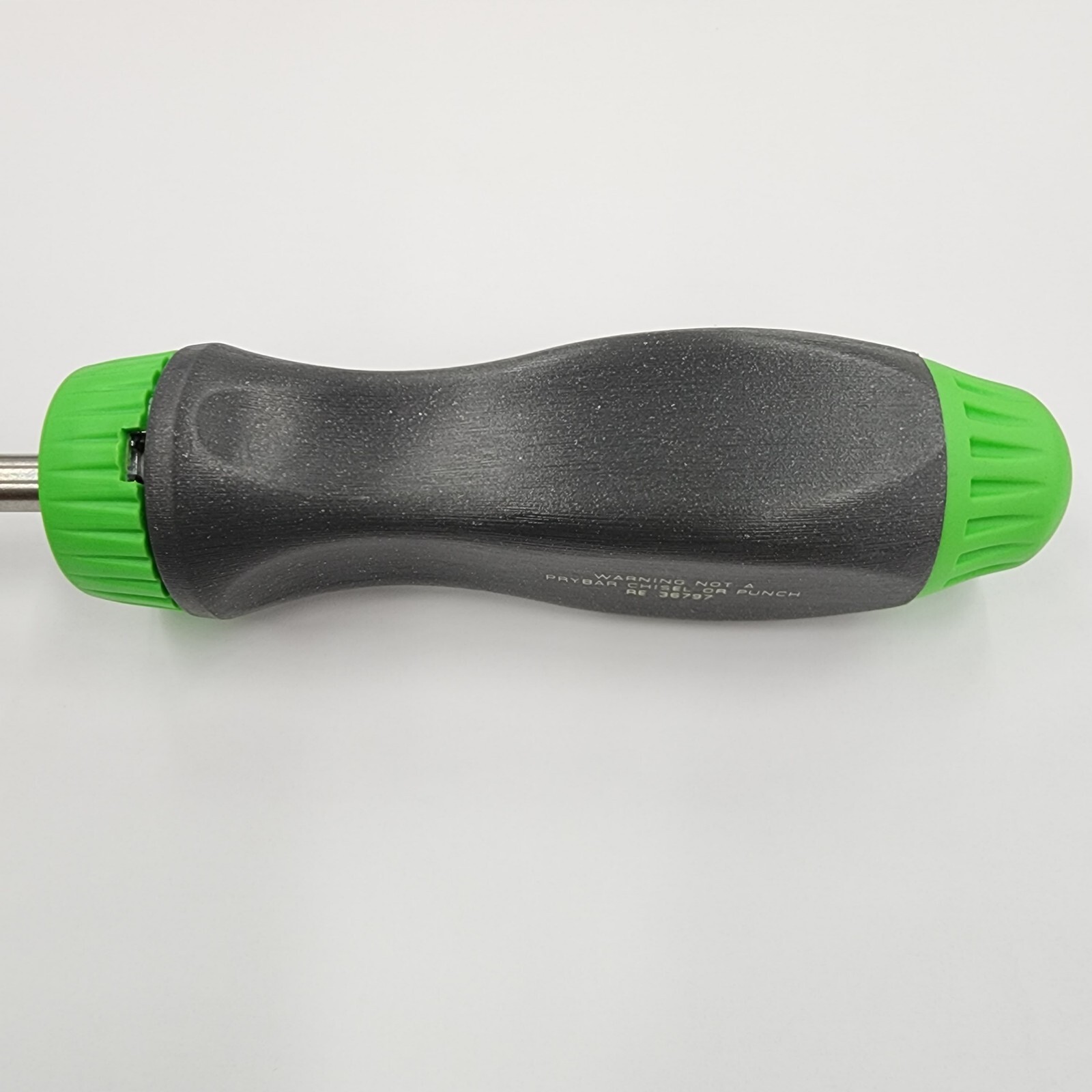 Snap-on Tools USA RARE DARK TITANIUM & GREEN Ratcheting Screwdriver SSDMR4BDT