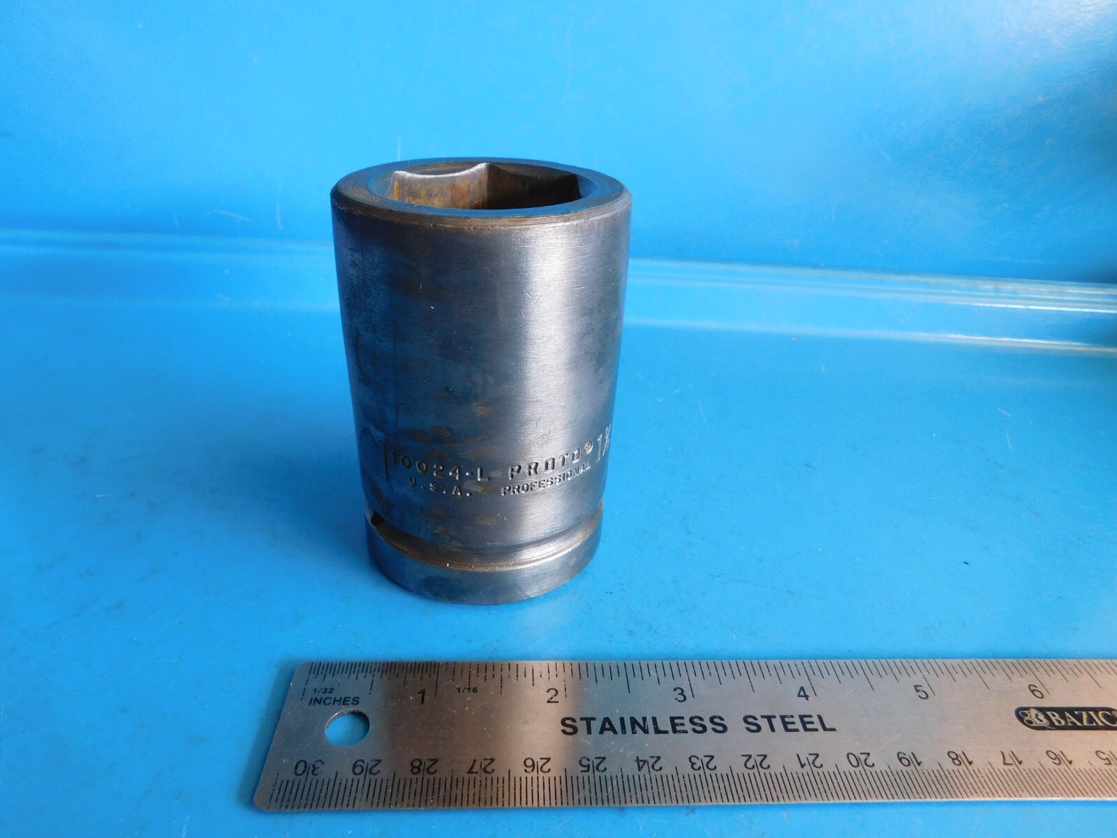 USED , PROTO » 1-1/2 IN. » 1 IN. DR. DEEP IMPACT SOCKET , PART #10024-L