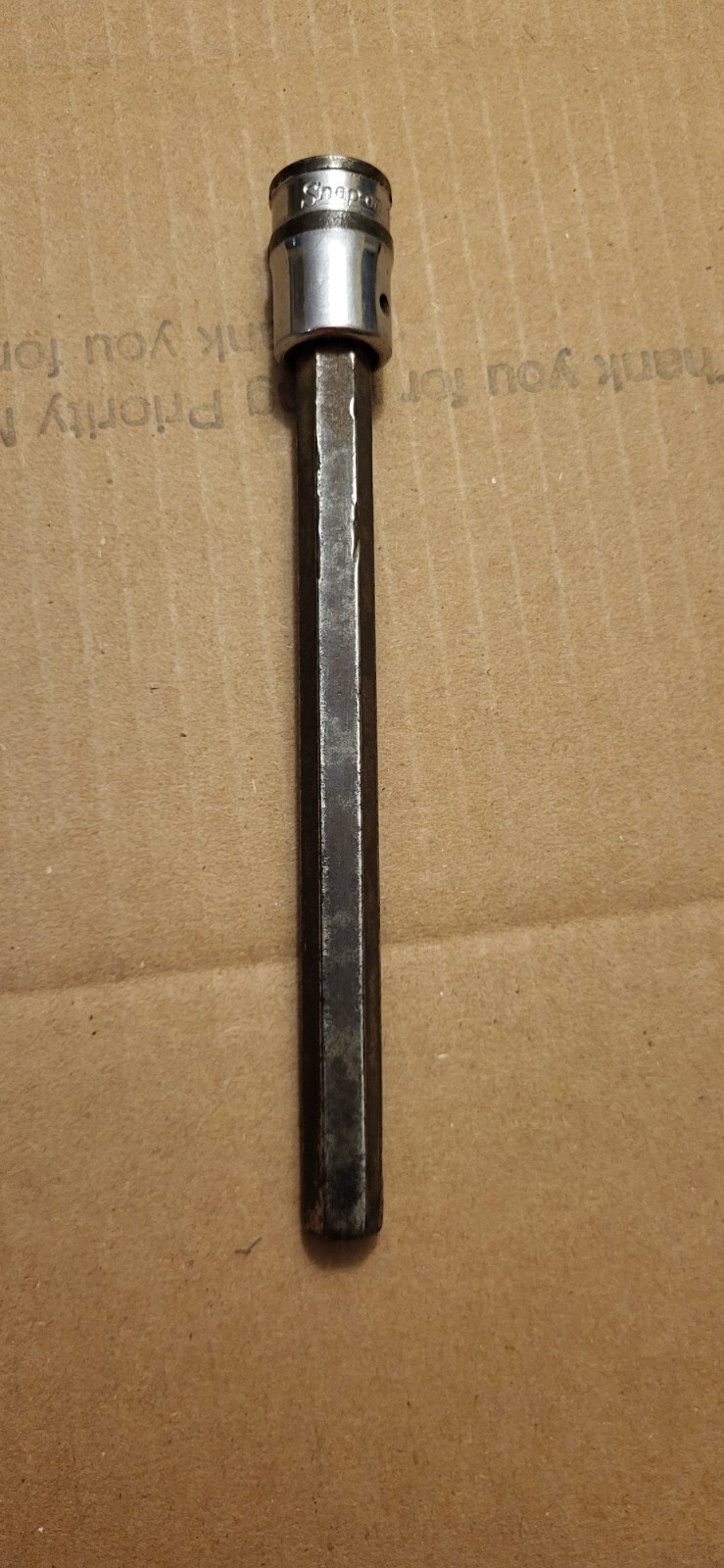 Snap-On Tools FAML10 LONG Hex Bit Socket Driver – 10mm Hex – 3/8″ Drive – USA