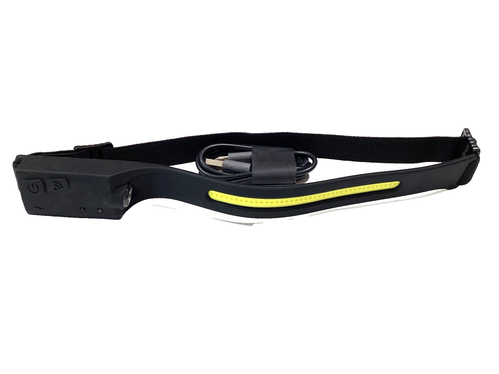 Dual Light NEW 500 Lumens LED Headlamp Hands Free Motion Sensor Strip Spotlight
