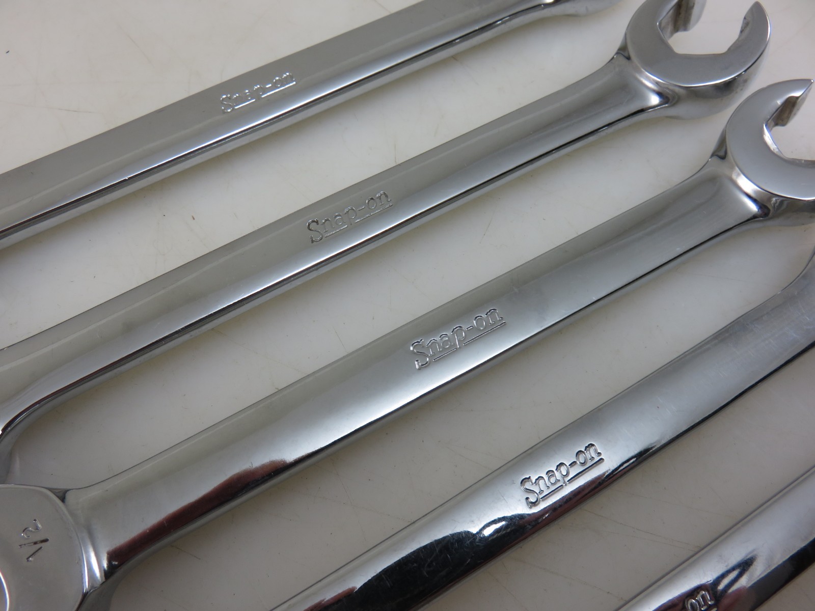 Snap-On RXS Series SAE Flare Nut Open End Wrench 6pc Set 5/16″-5/8″ Vintage